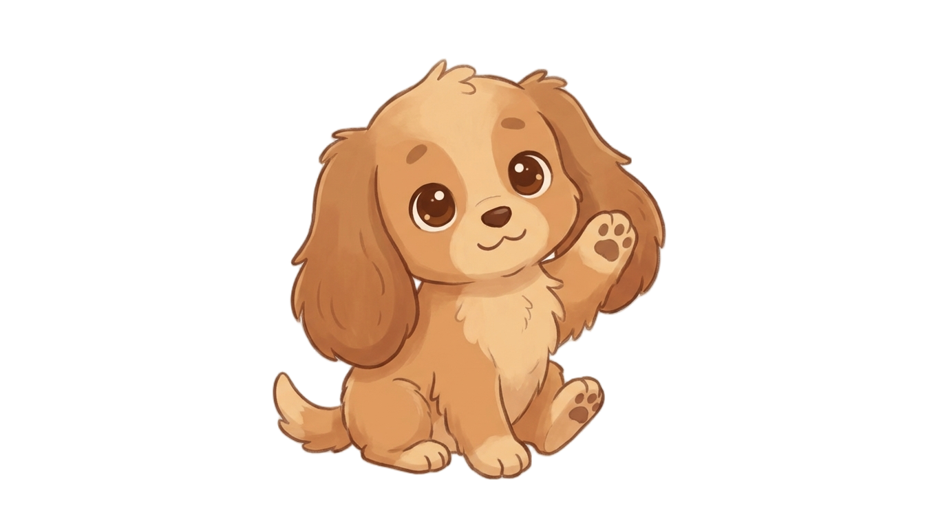 puppy clip art png PNG transparent background