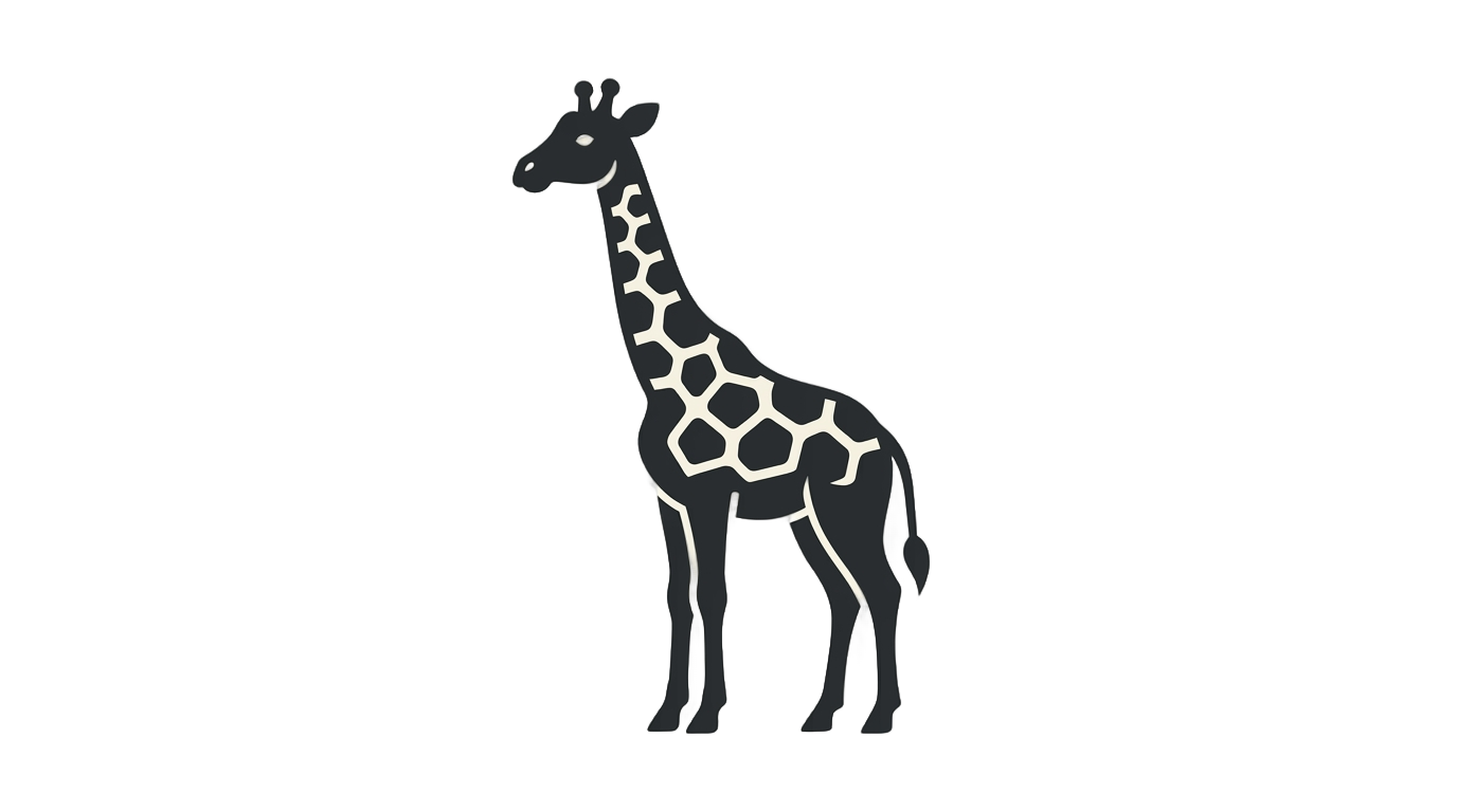 giraffe icon png PNG transparent background