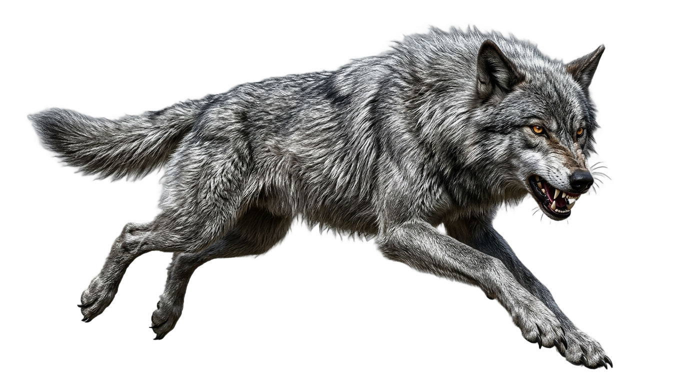 silver wolf sticker png PNG transparent background