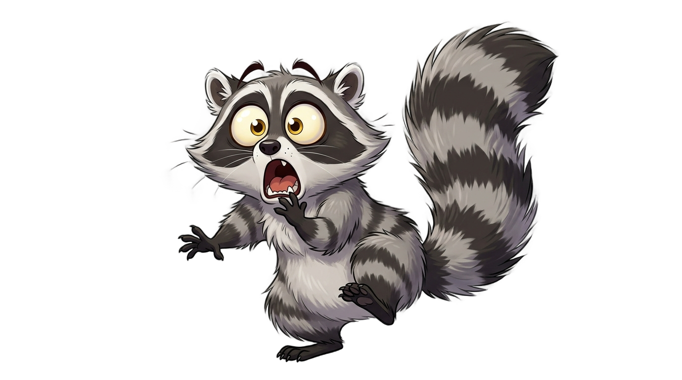 raccoon png gag PNG transparent background