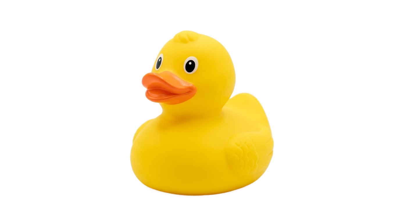 cartoon rubber duck png PNG transparent background