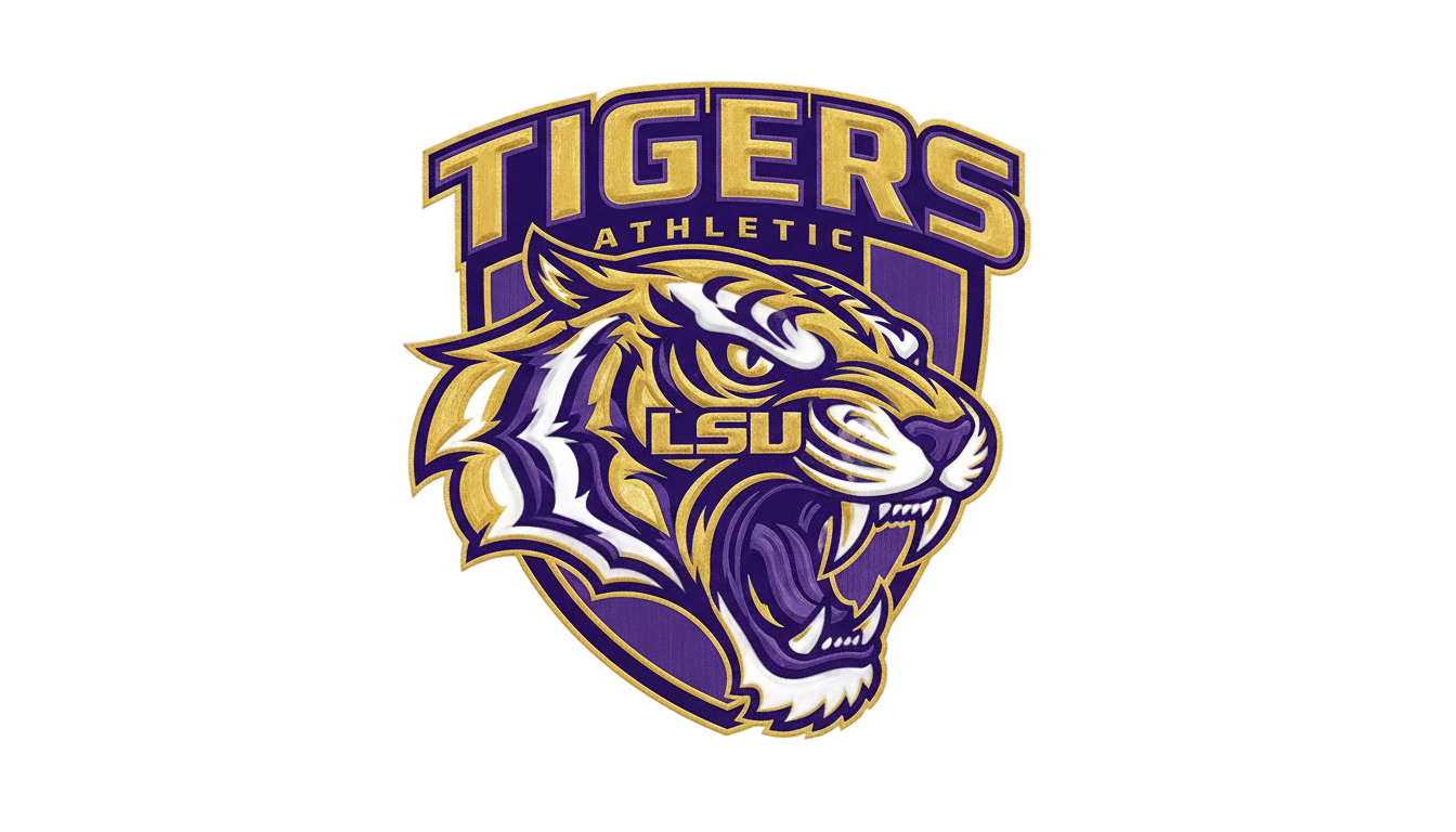 lsu tiger logo png PNG transparent background