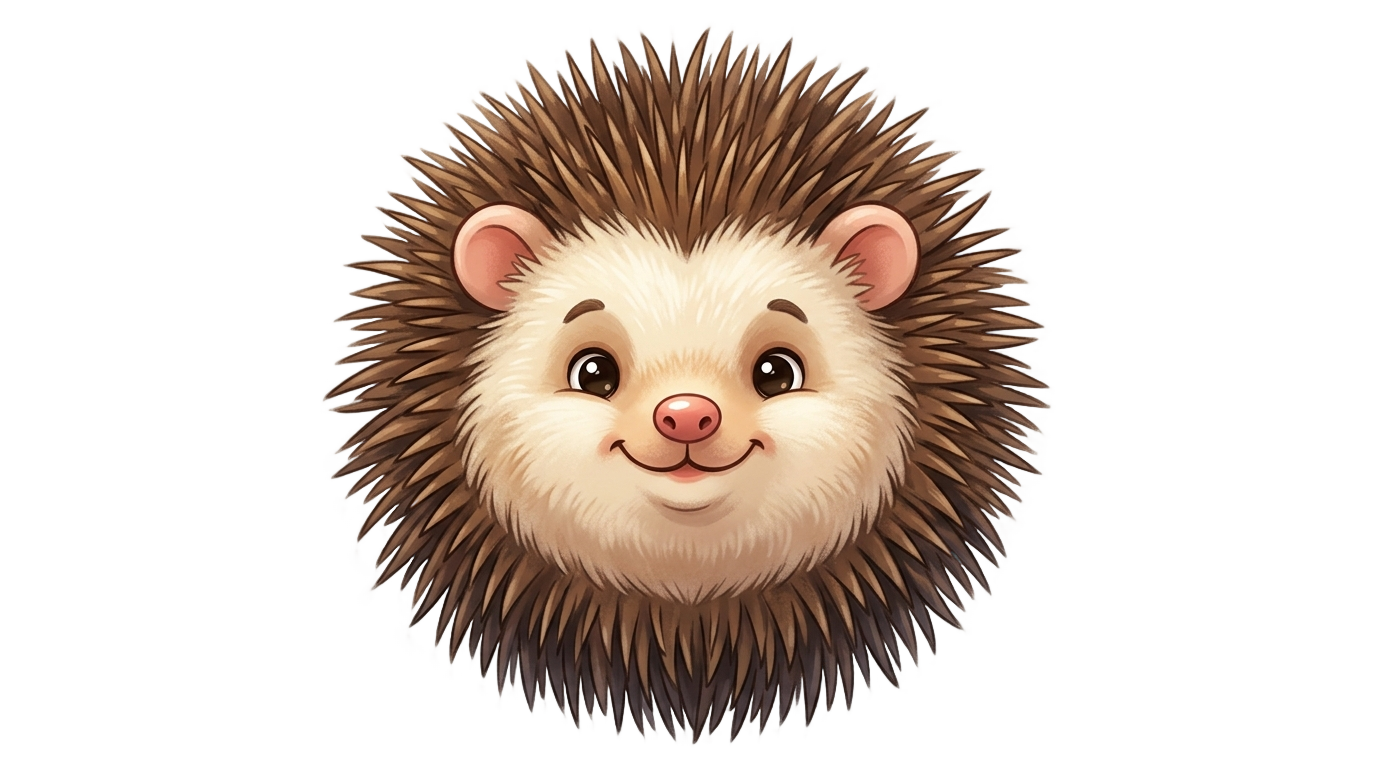 hedgehog emoji png PNG transparent background