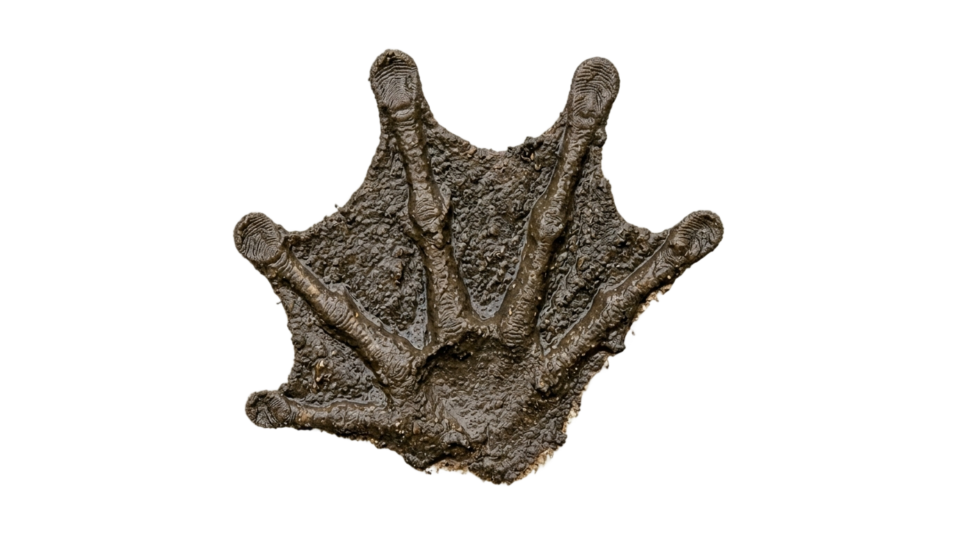 frog footprint png PNG transparent background