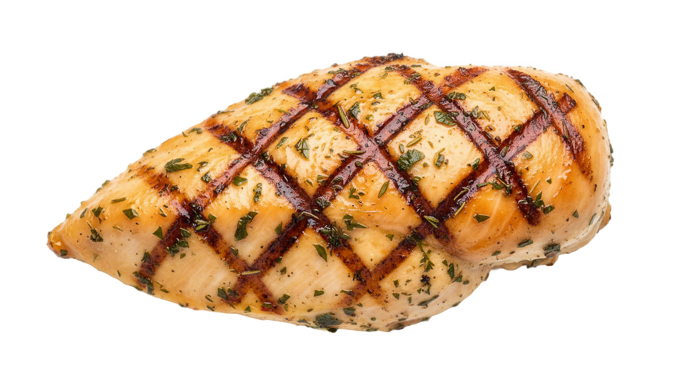 grilled chicken breast png PNG transparent background