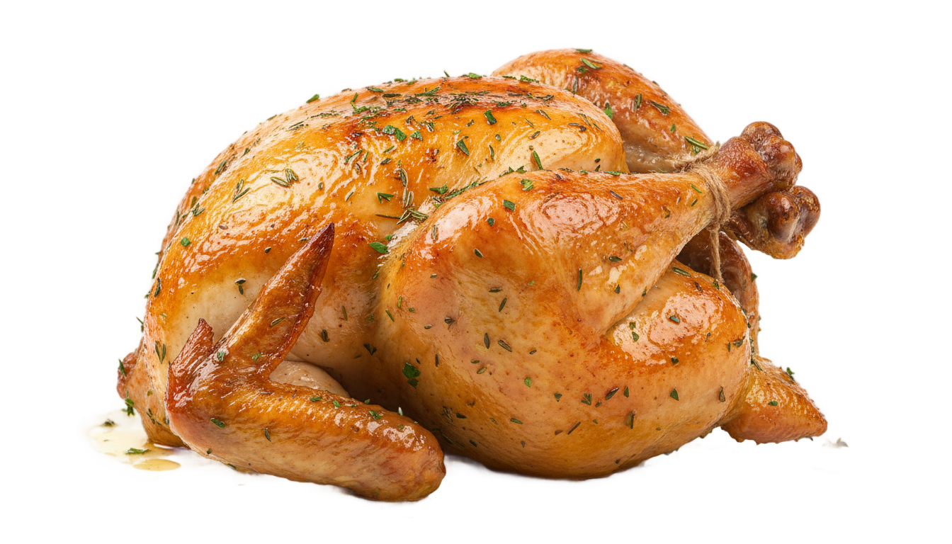 roast chicken png PNG transparent background