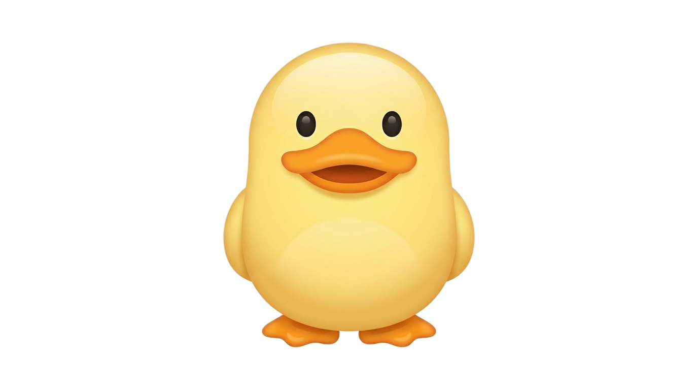 duck emoji png PNG transparent background