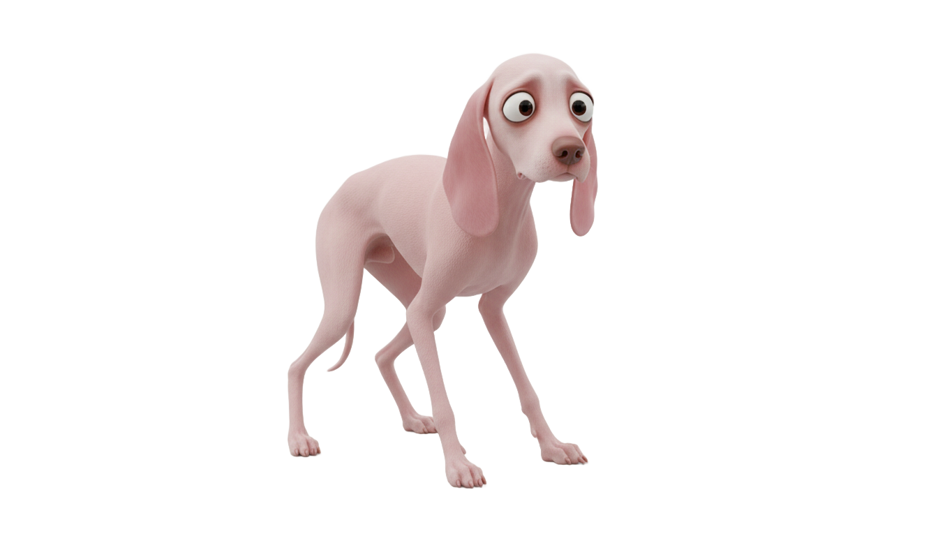 courage the cowardly dog png PNG transparent background