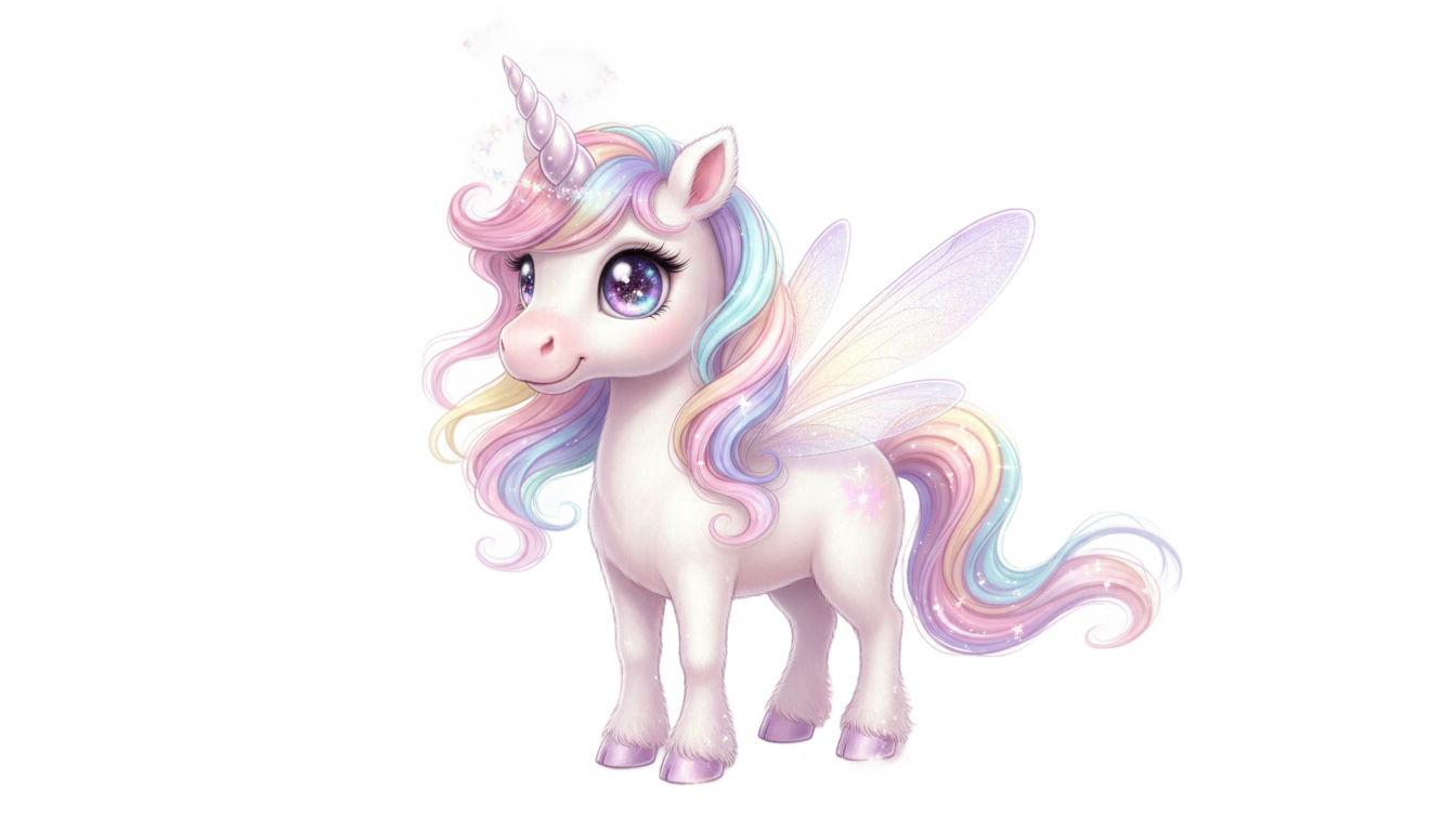 cute unicorn png PNG transparent background