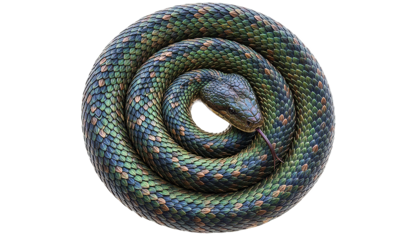 snake wrapped around png PNG transparent background