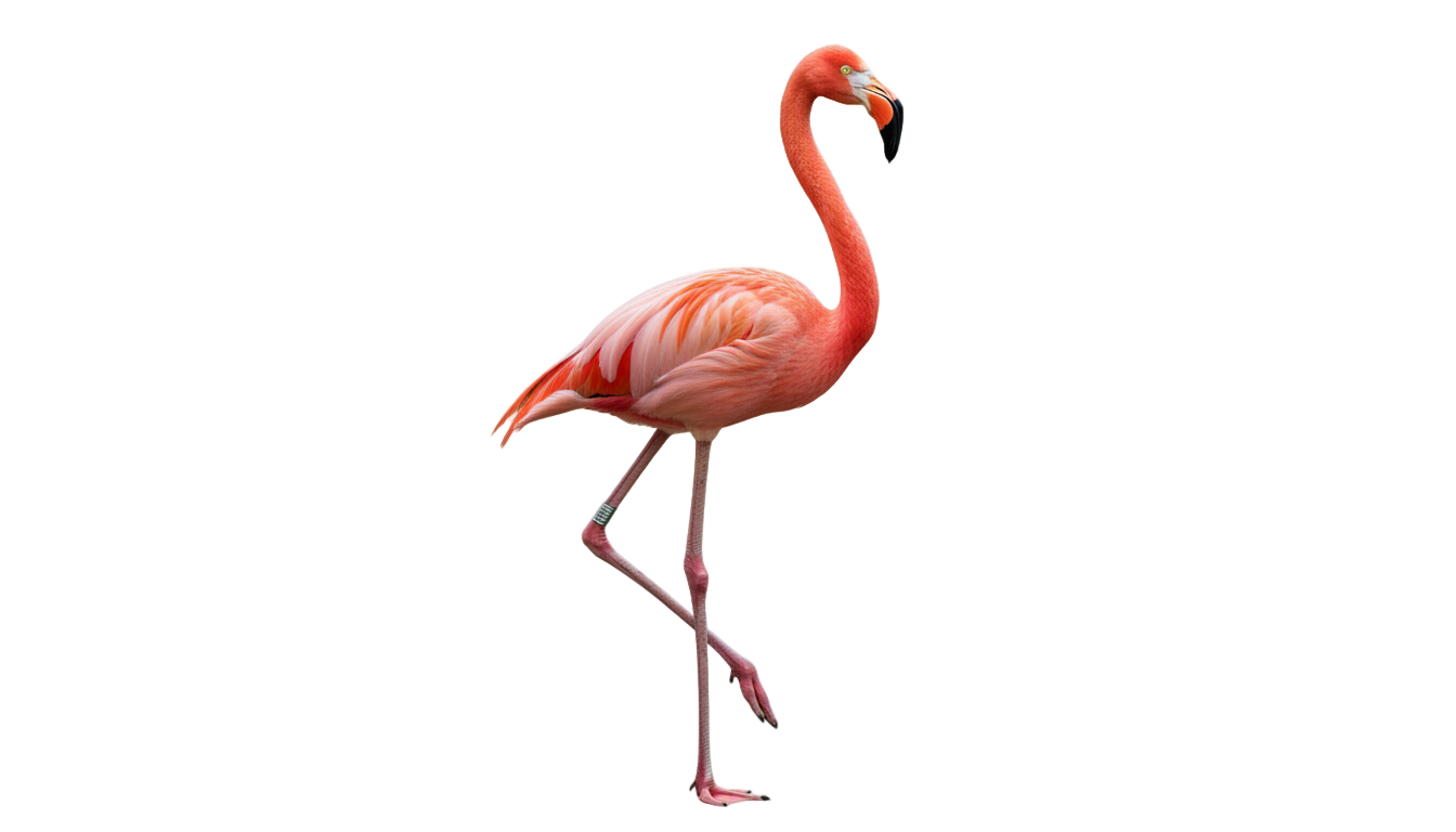 albert flamingo png PNG transparent background