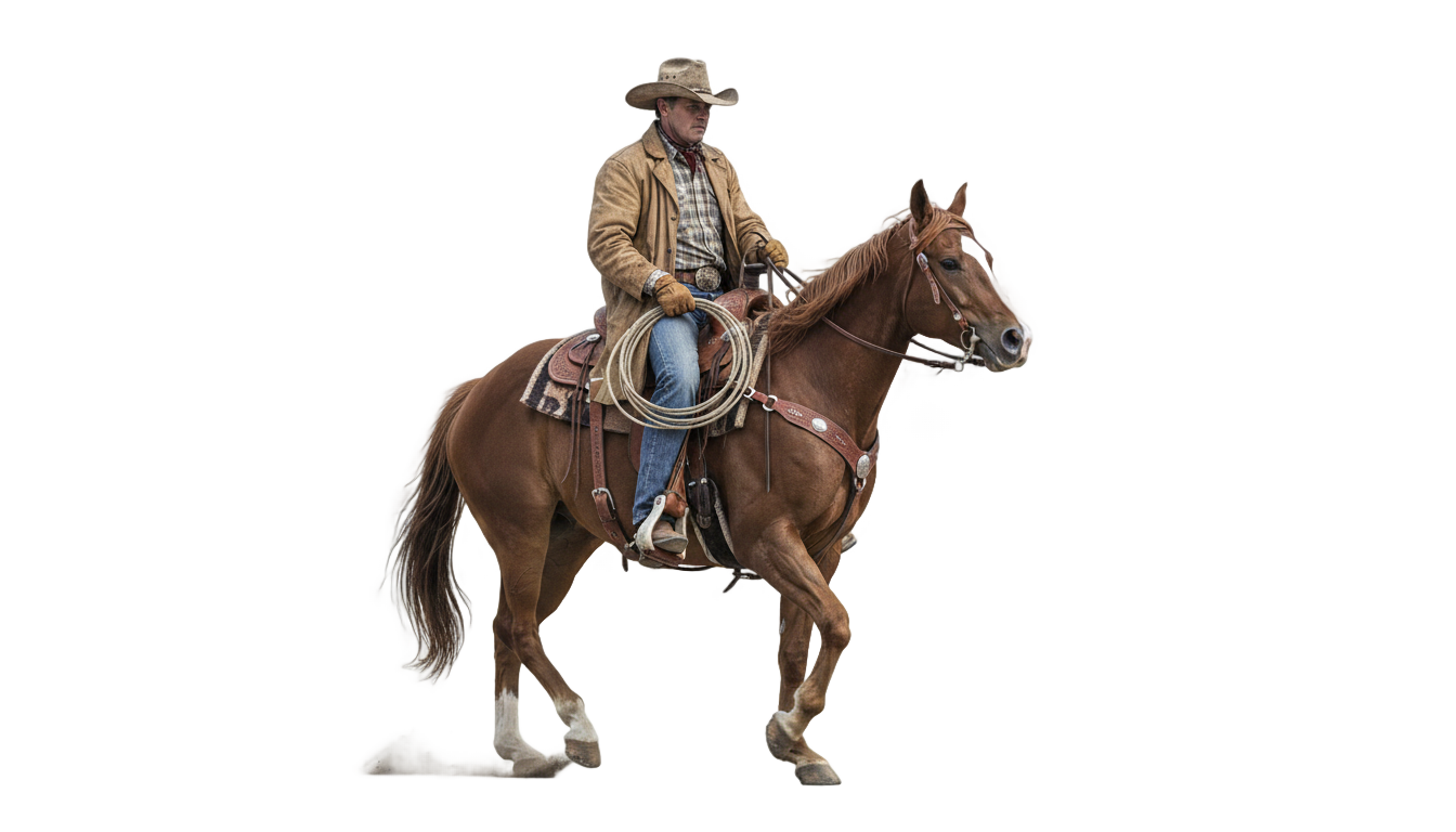 cowboy horse png PNG transparent background