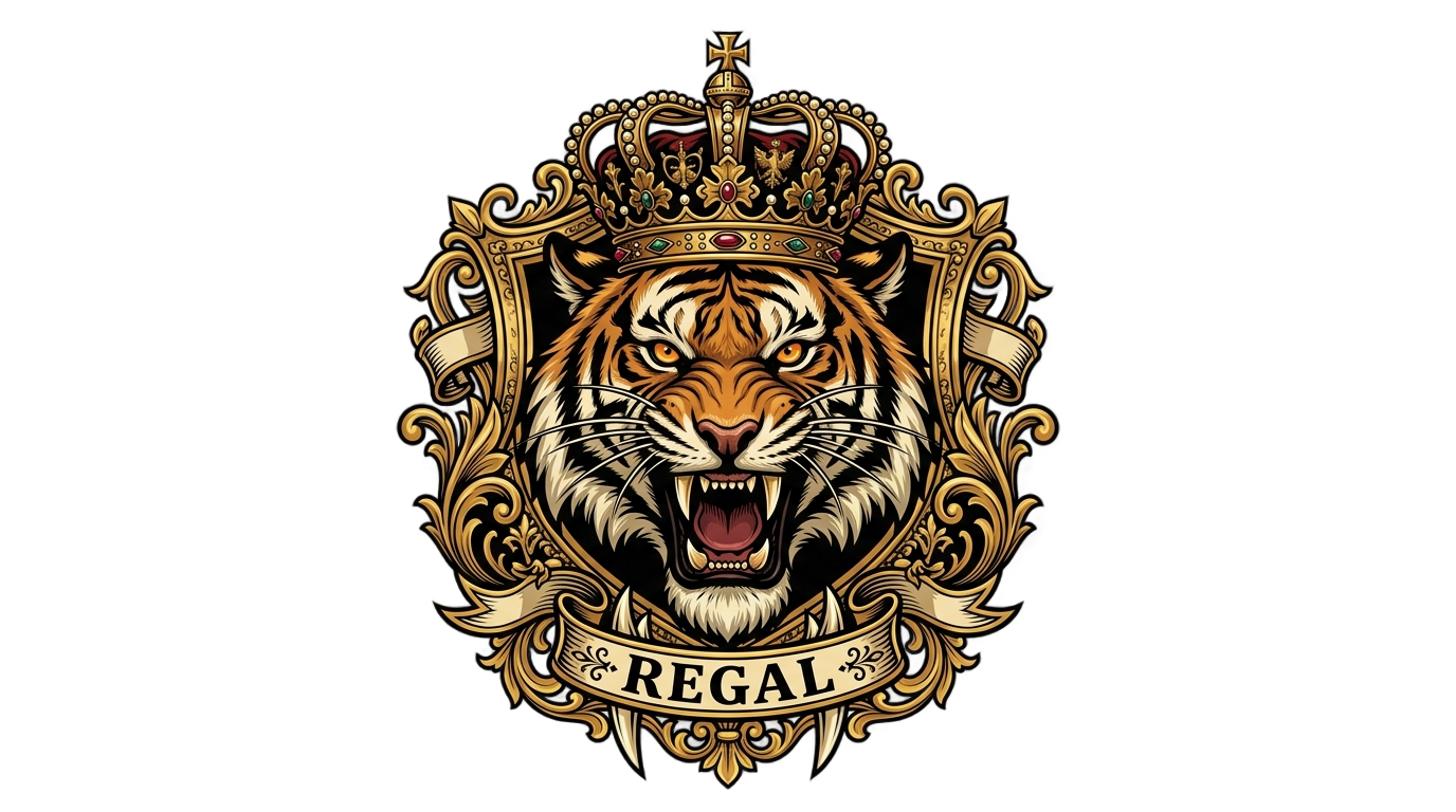 royal tiger team logo png PNG transparent background