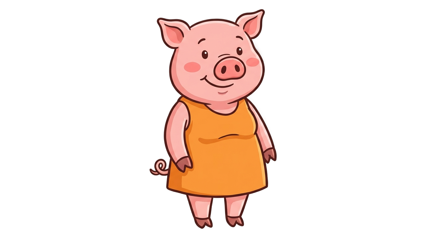 mommy pig png PNG transparent background