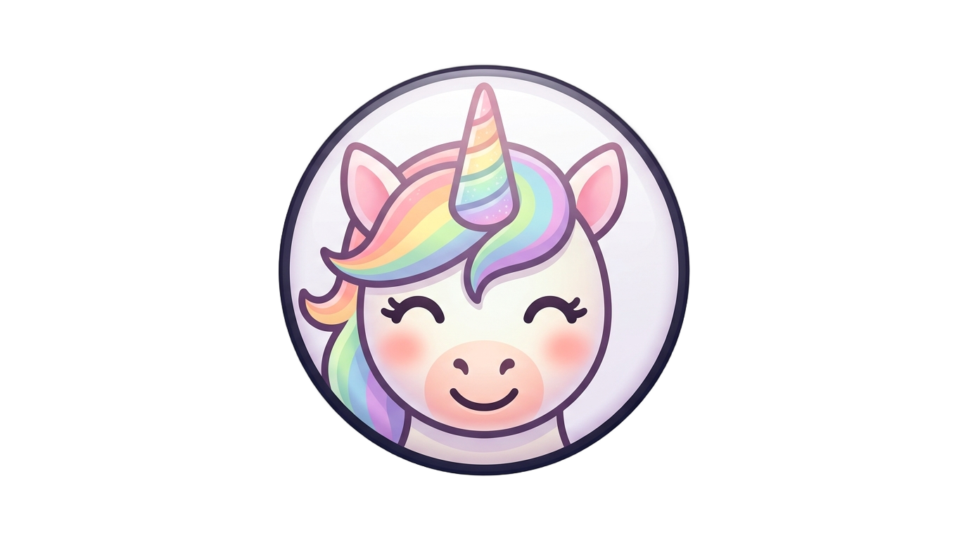 iphone unicorn emoji png PNG transparent background