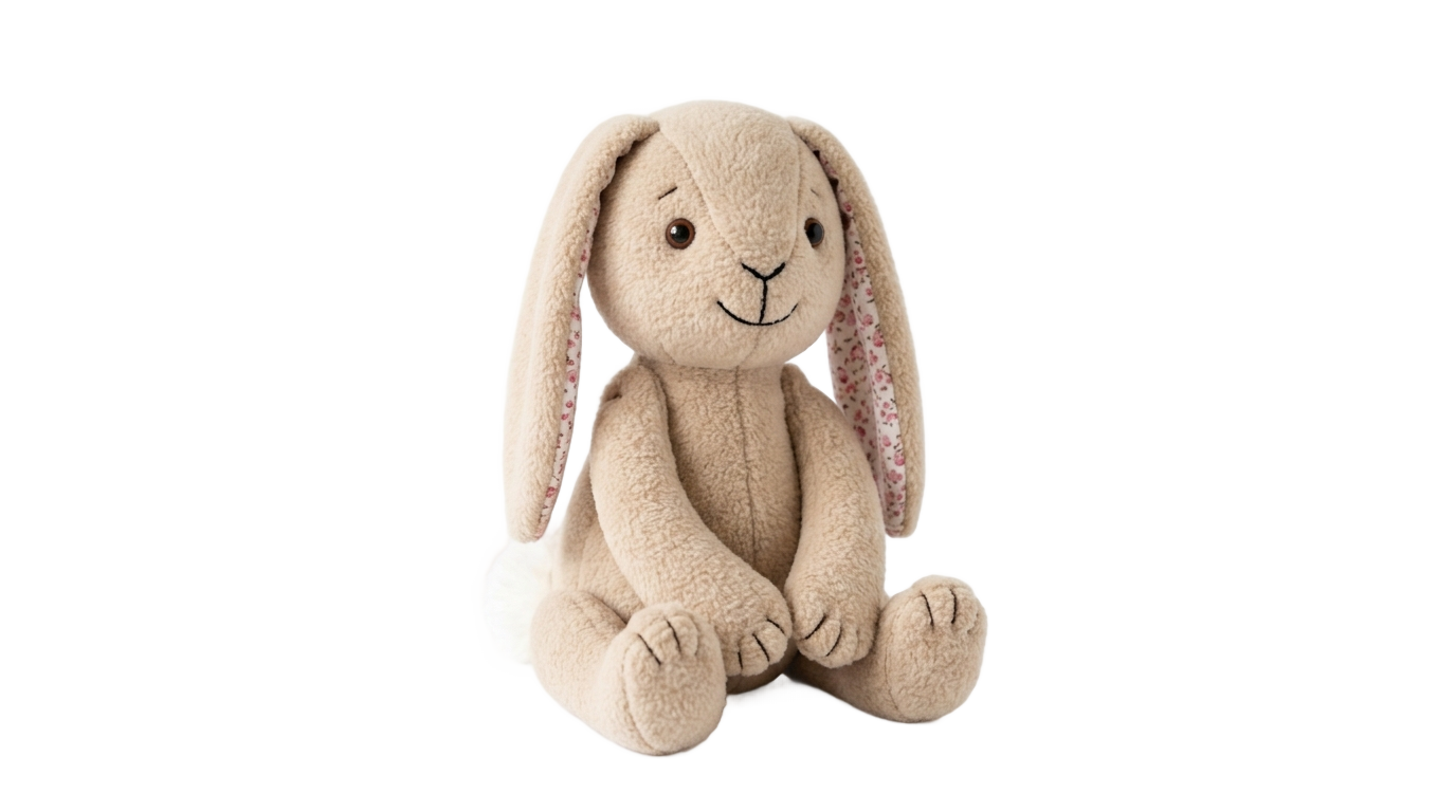 rabbit doll png PNG transparent background