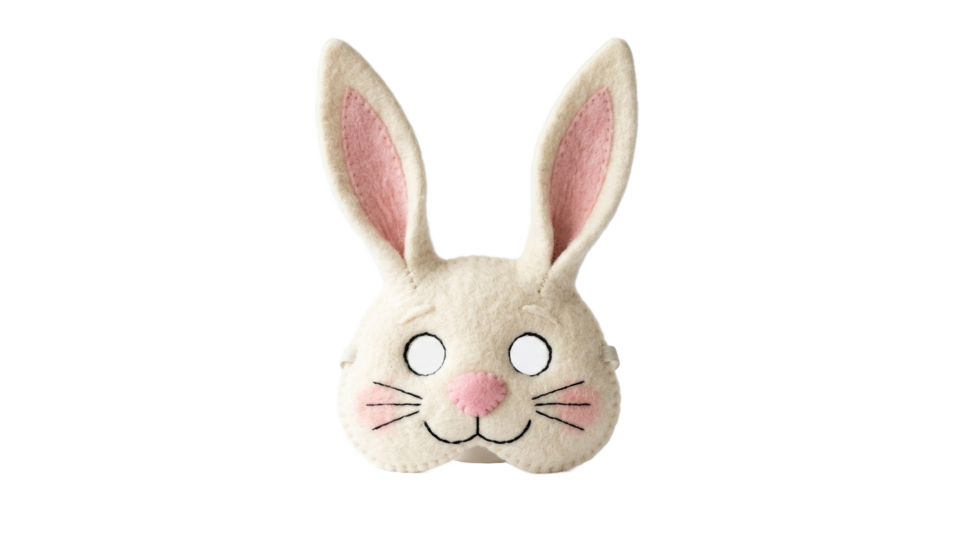 rabbit mask png PNG transparent background