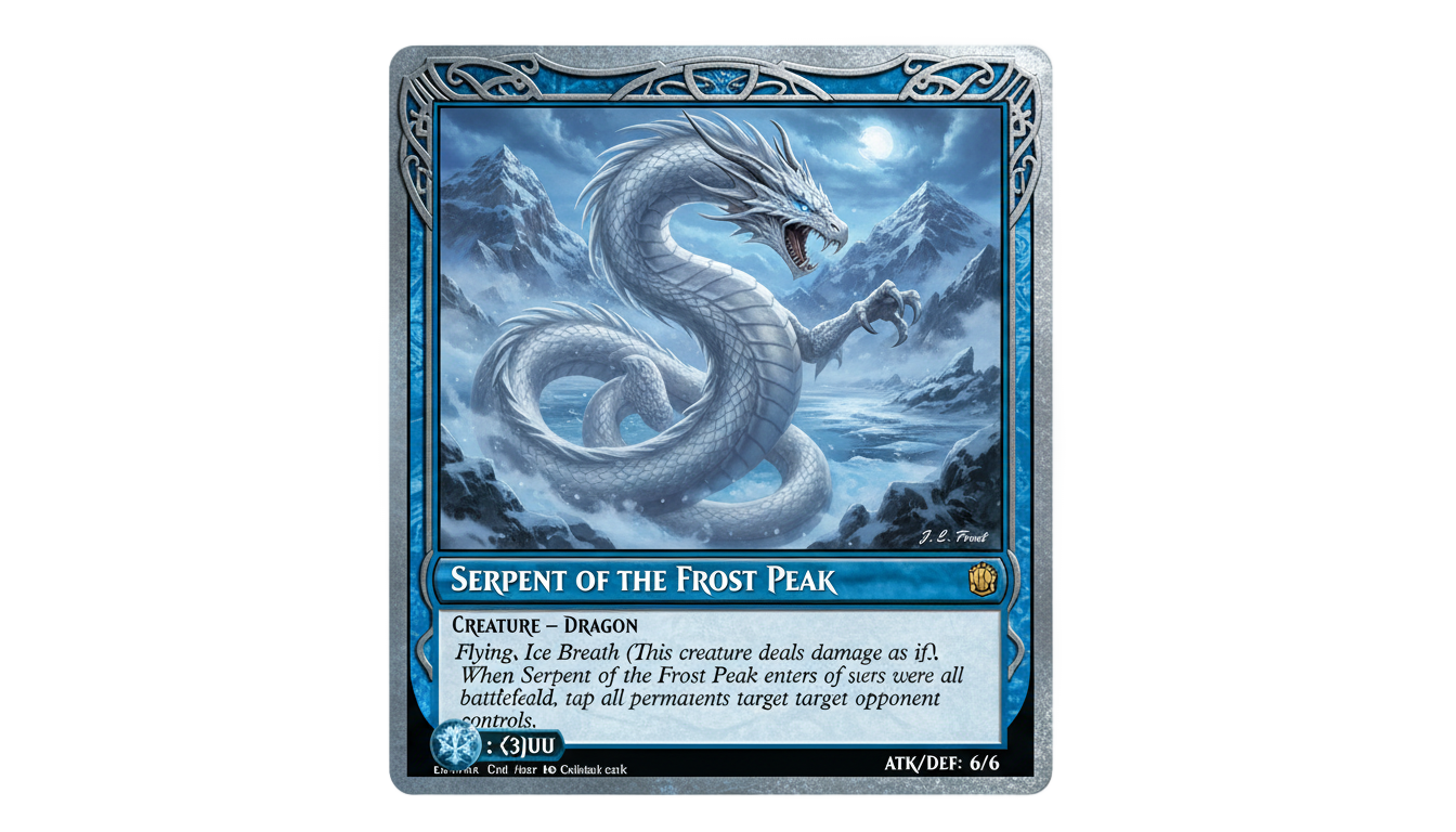 blue eyes white dragon card png PNG transparent background