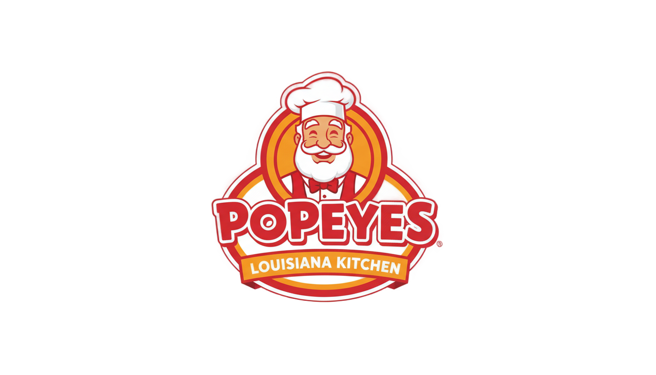 popeyes chicken logo png PNG transparent background