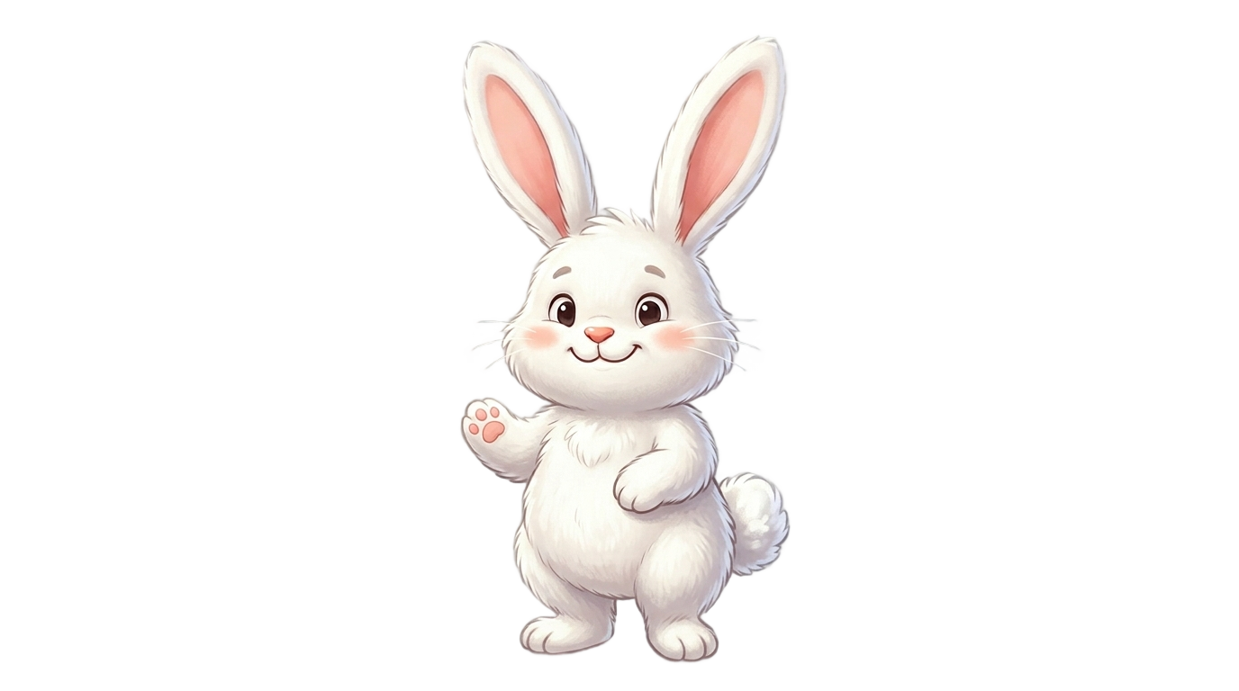 masha and the bear rabbit png PNG transparent background