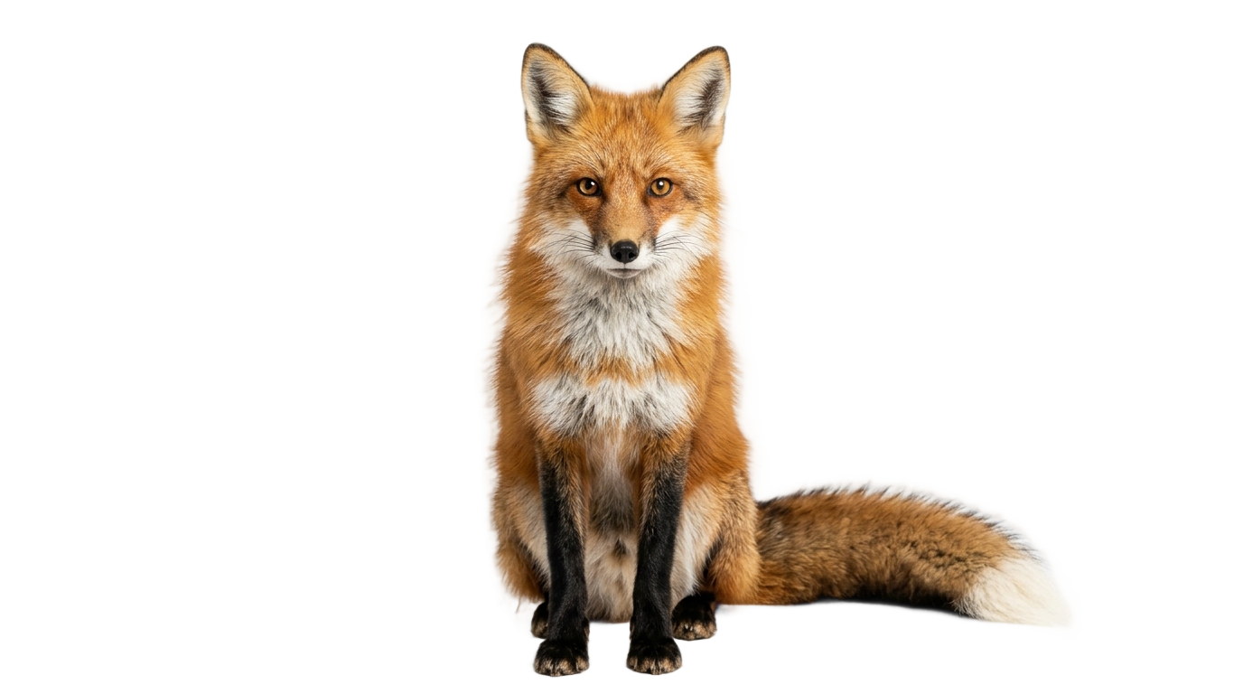 real fox png PNG transparent background