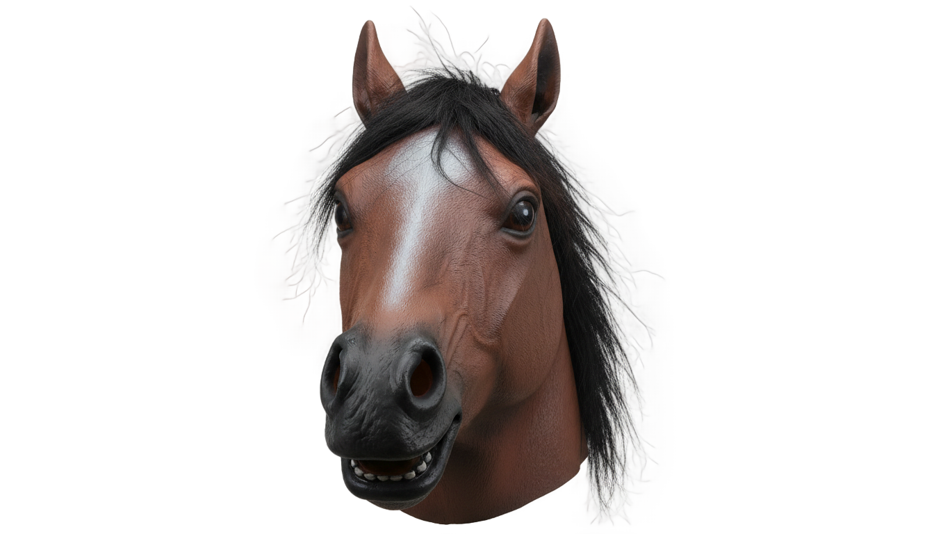 horse mask png PNG transparent background