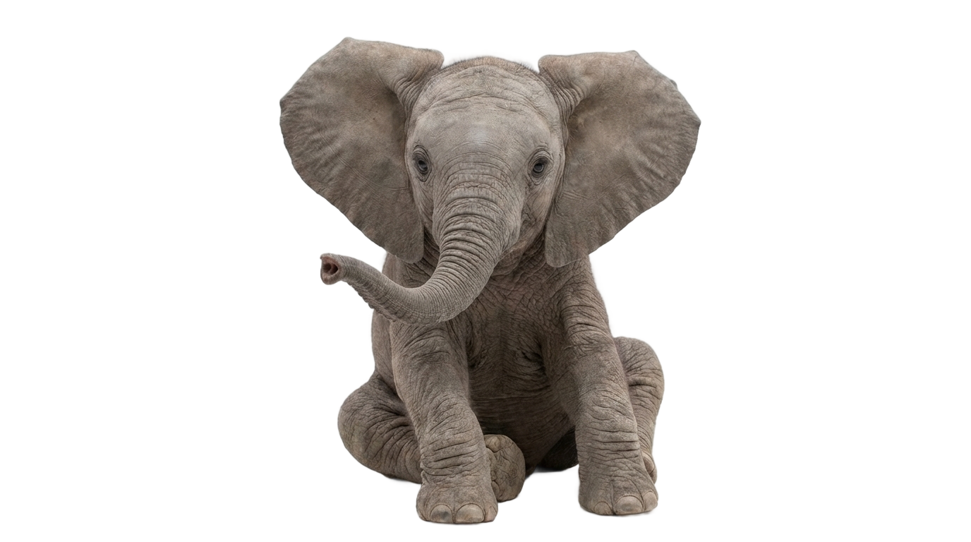 baby elephant baby shower png PNG transparent background