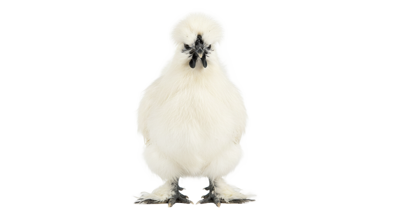 silkie chicken png PNG transparent background