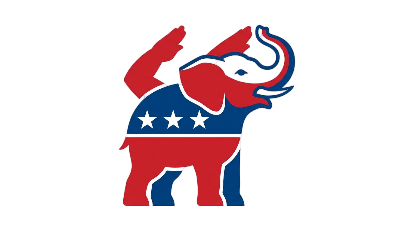 republican elephant png PNG transparent background