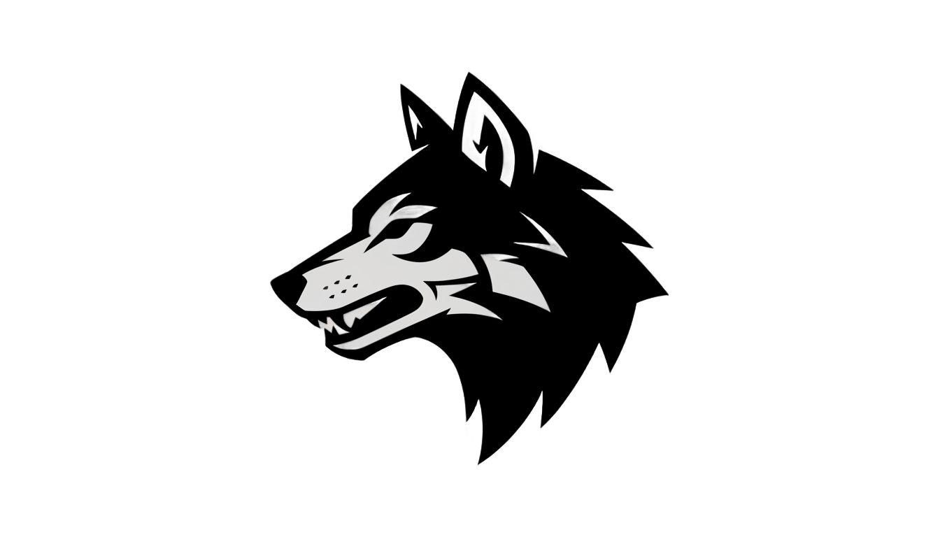 wolf head silhouette png PNG transparent background