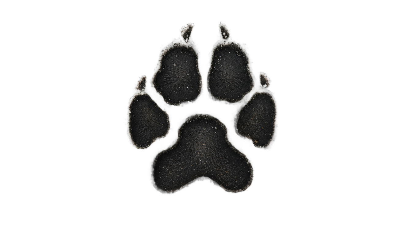 tiger paw print png PNG transparent background