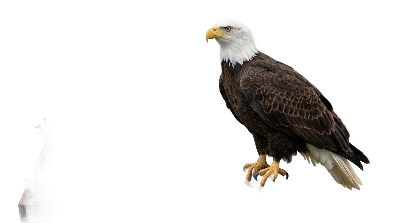 bald eagle grow a garden png PNG transparent background
