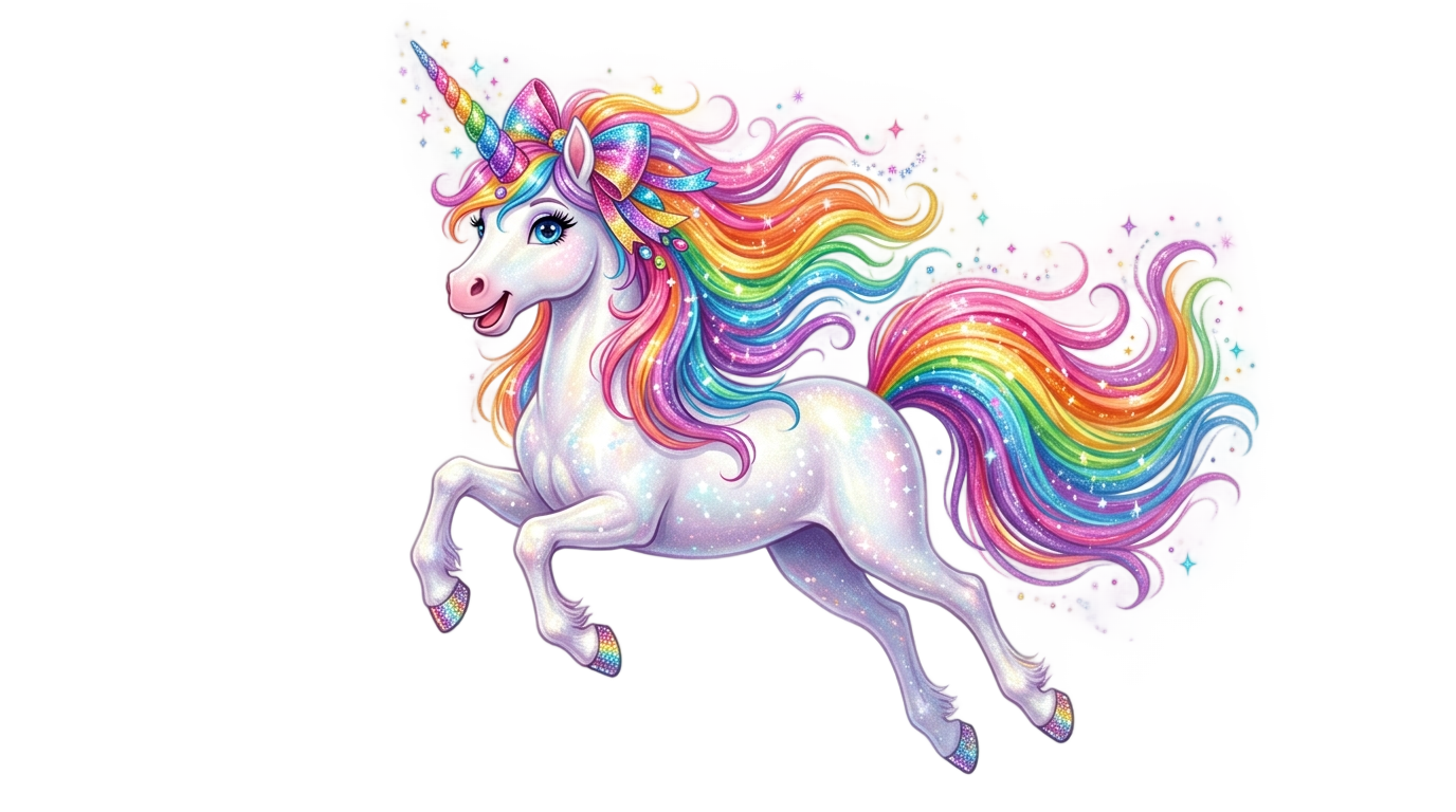 jojo siwa unicorn png PNG transparent background