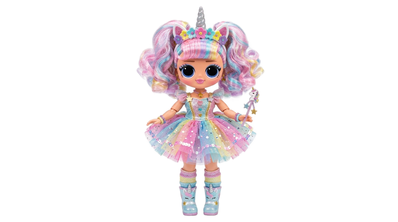 lol doll unicorn png PNG transparent background