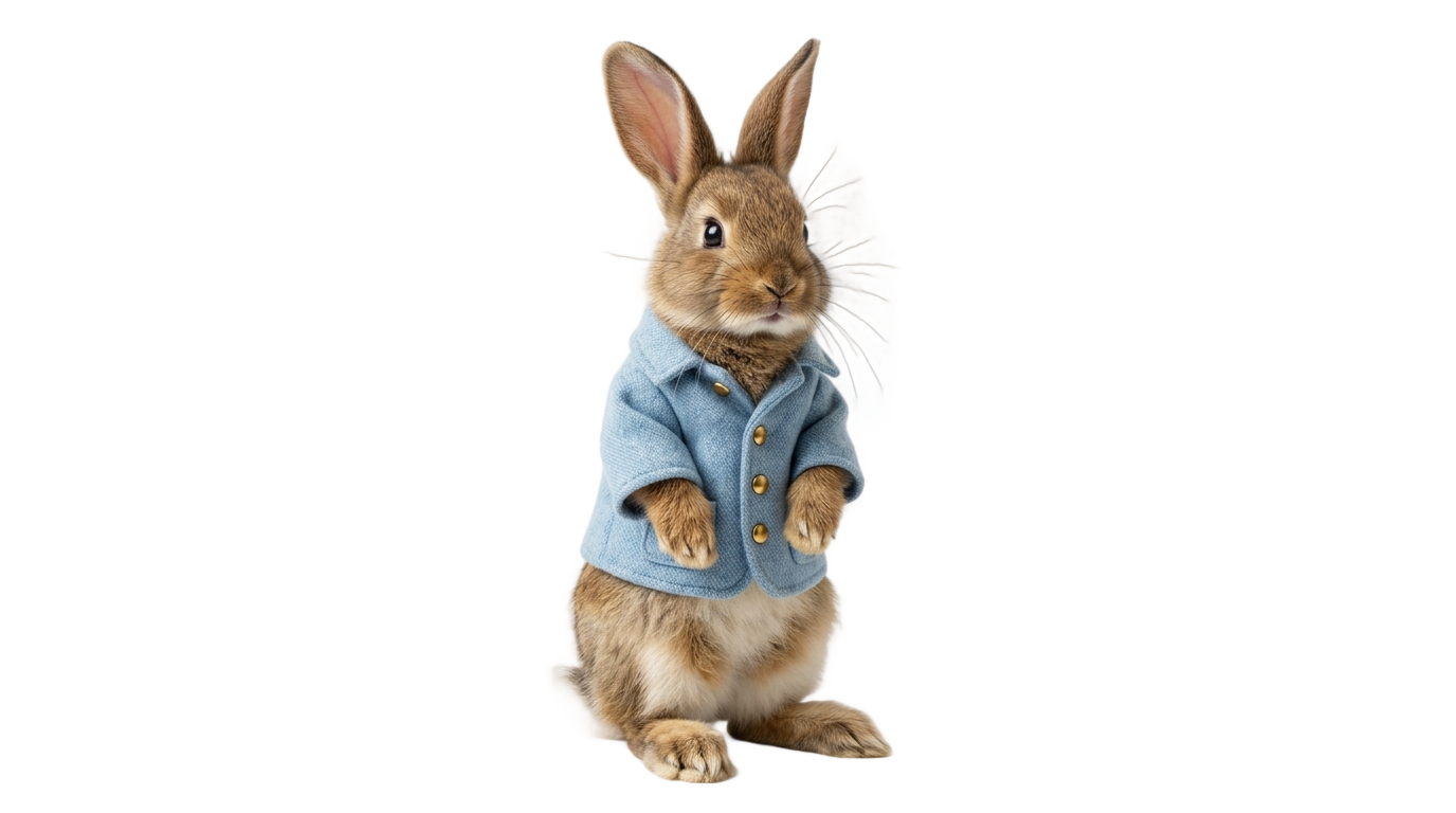 peter rabbit movie png PNG transparent background
