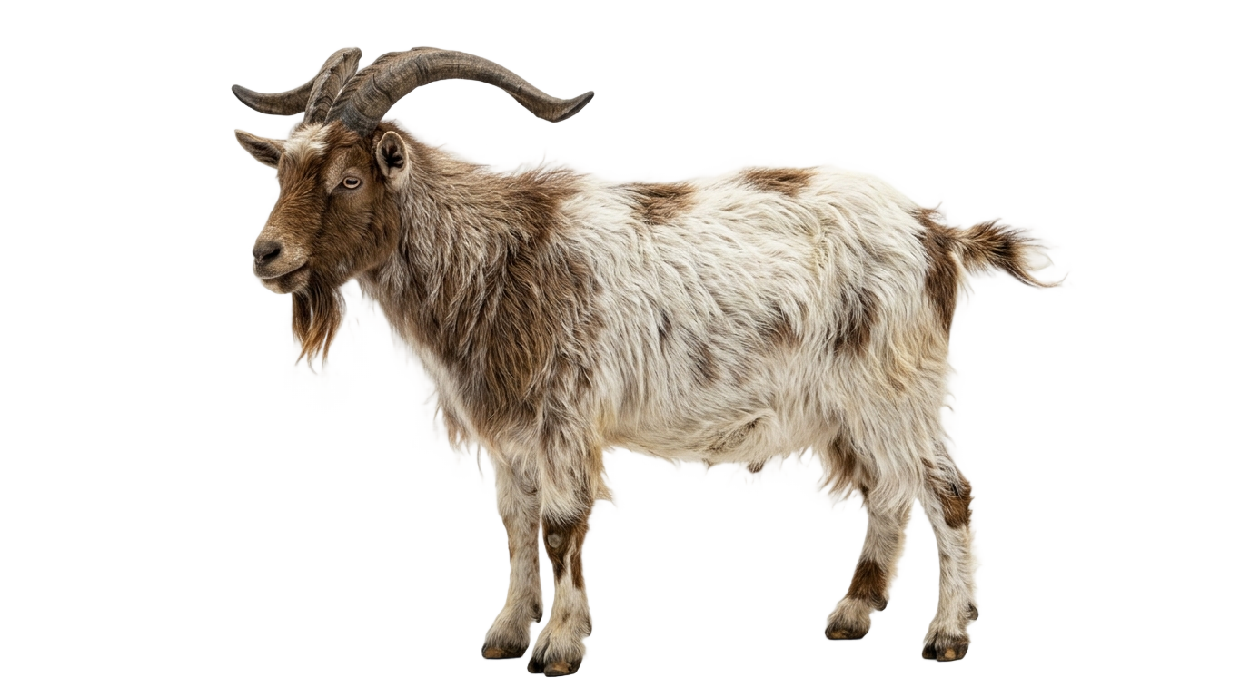 male goat png PNG transparent background