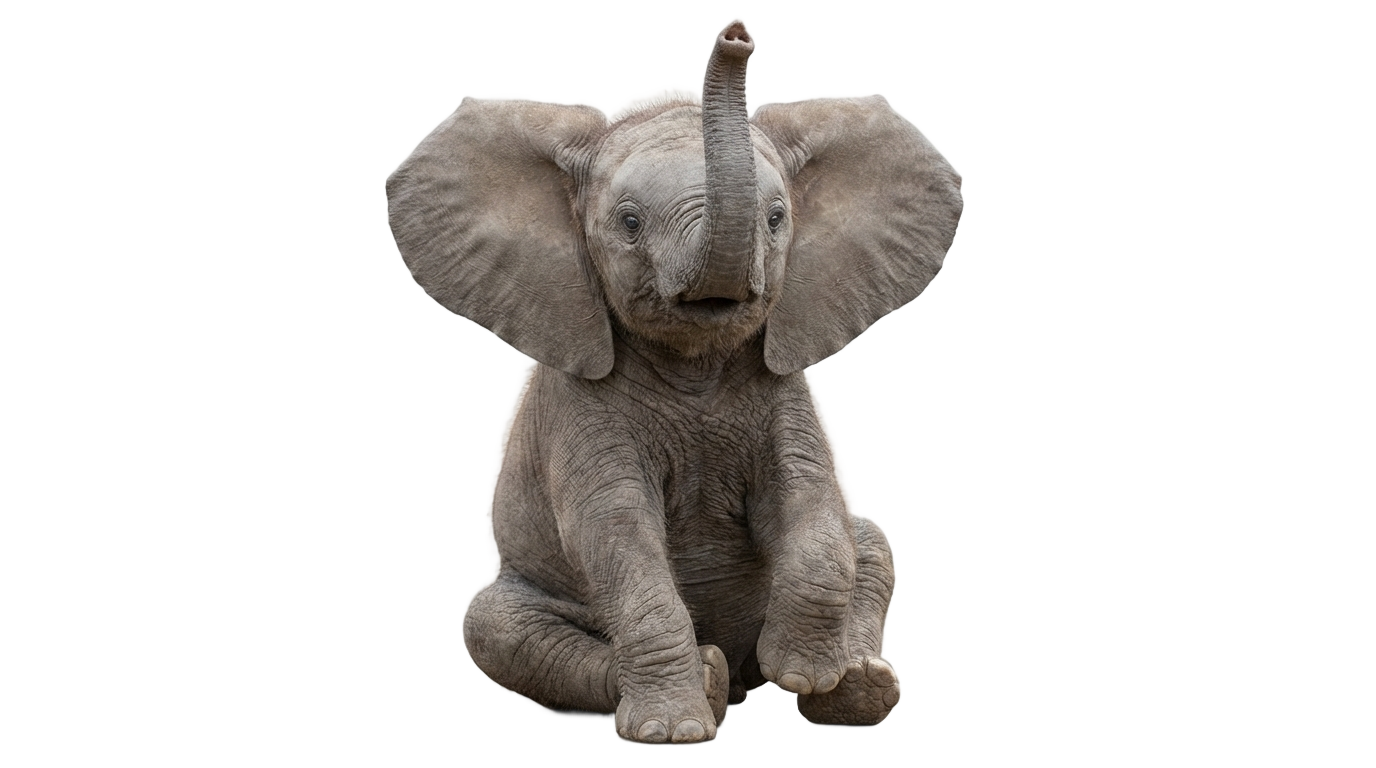 baby elephant baby shower png PNG transparent background