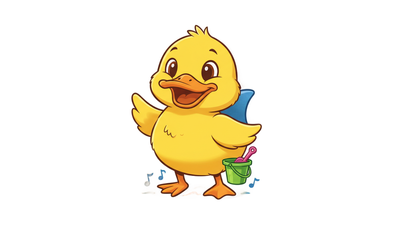 duck song png PNG transparent background