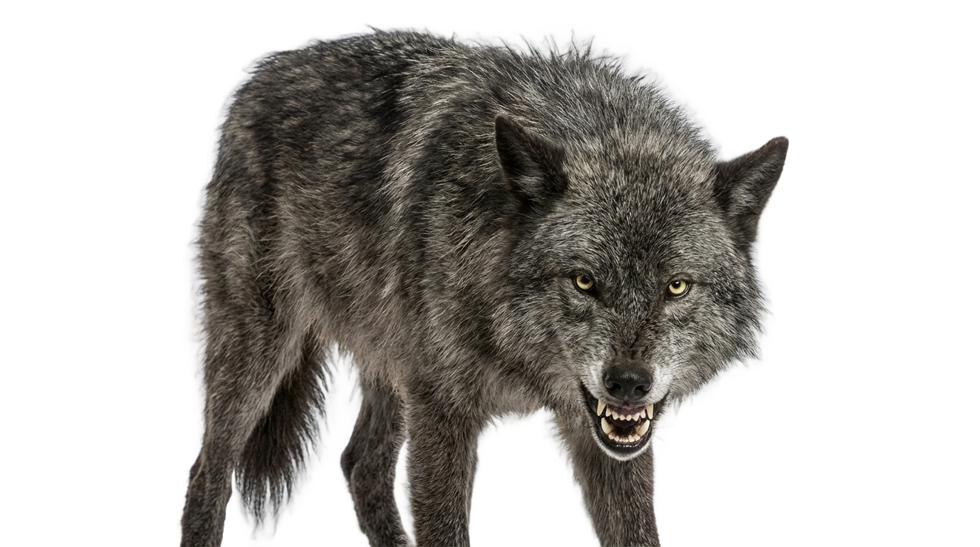 big bad wolf png PNG transparent background