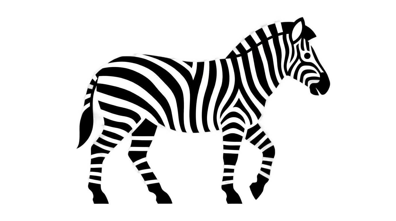 zebra icon png PNG transparent background