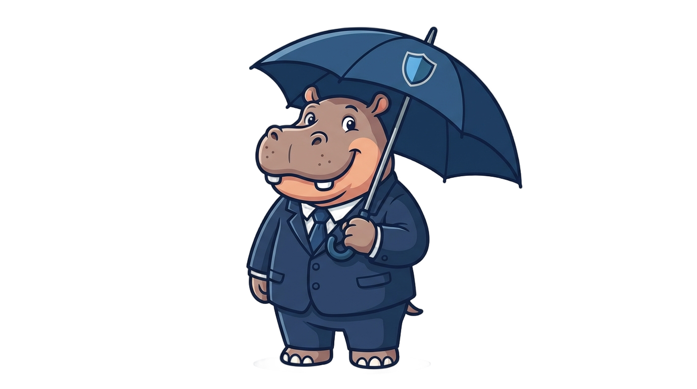 hippo insurance png PNG transparent background