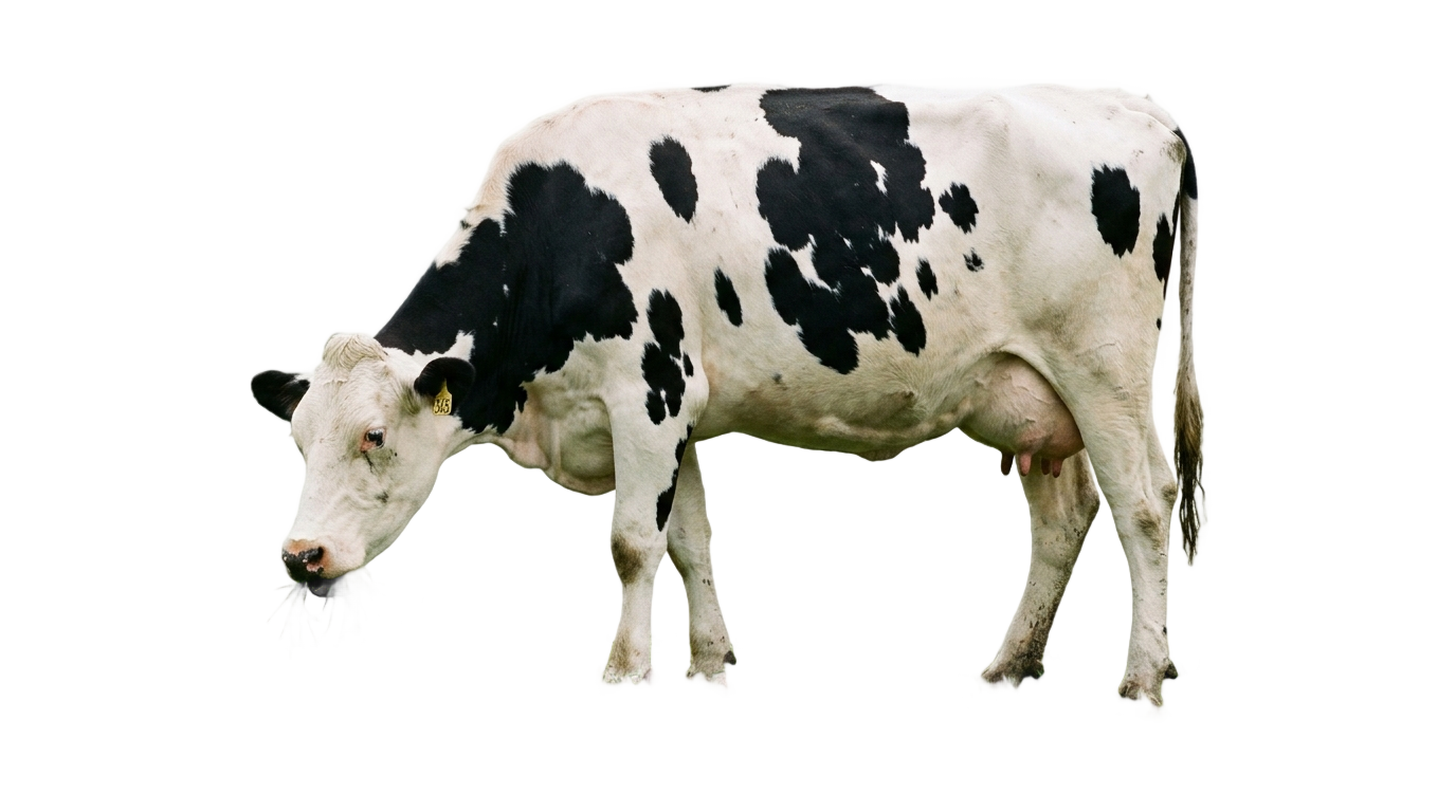 cow eating grass png PNG transparent background