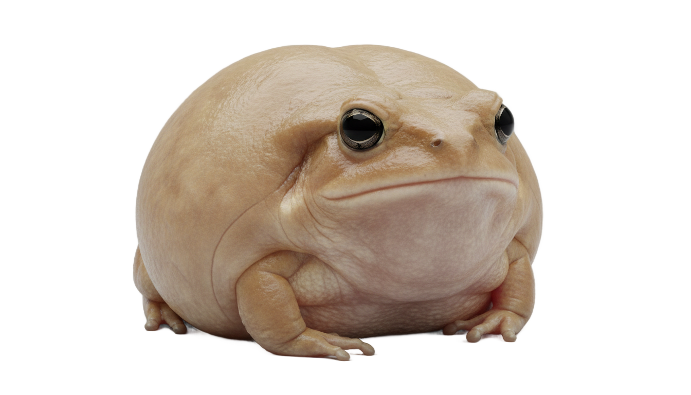 desert rain frog png PNG transparent background