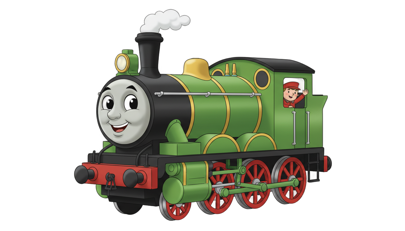 duck the great western engine png PNG transparent background