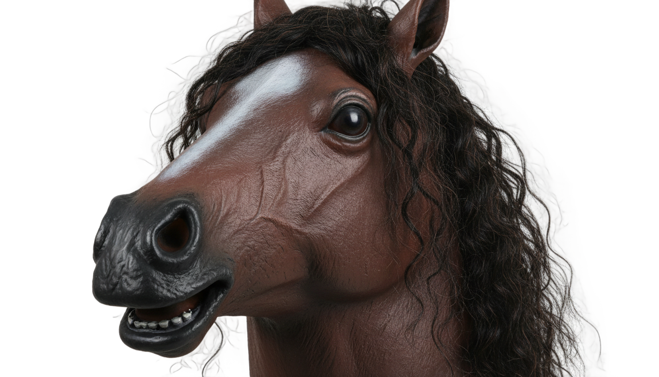 horse mask png PNG transparent background