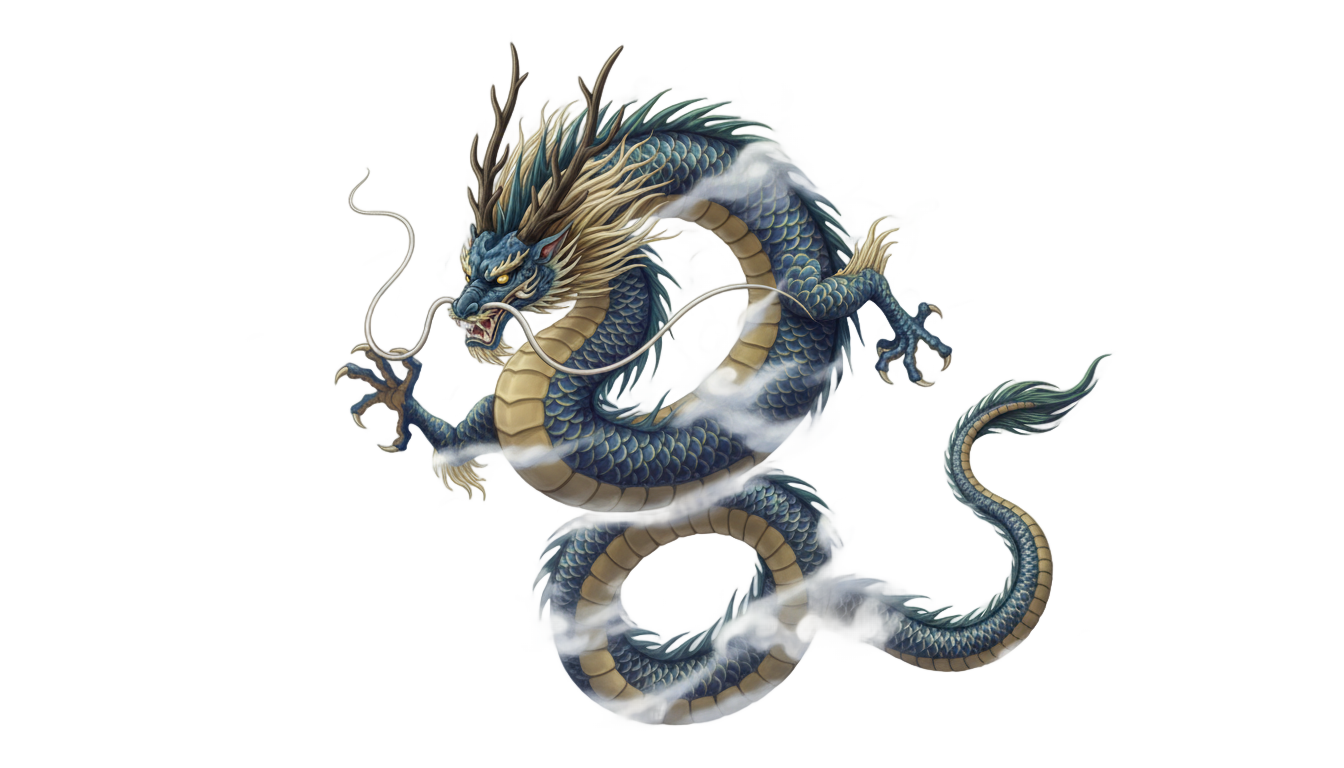 japanese dragon png PNG transparent background