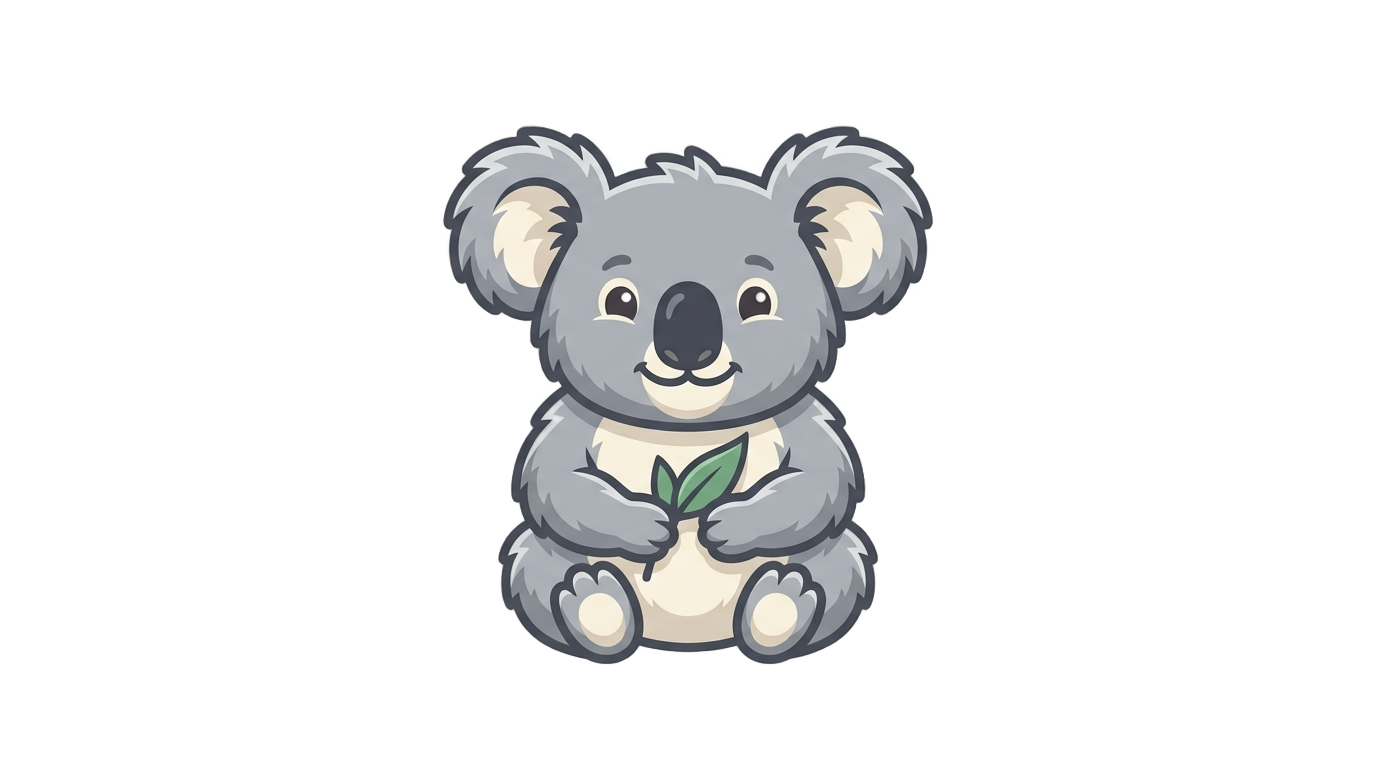 koala logo png PNG transparent background
