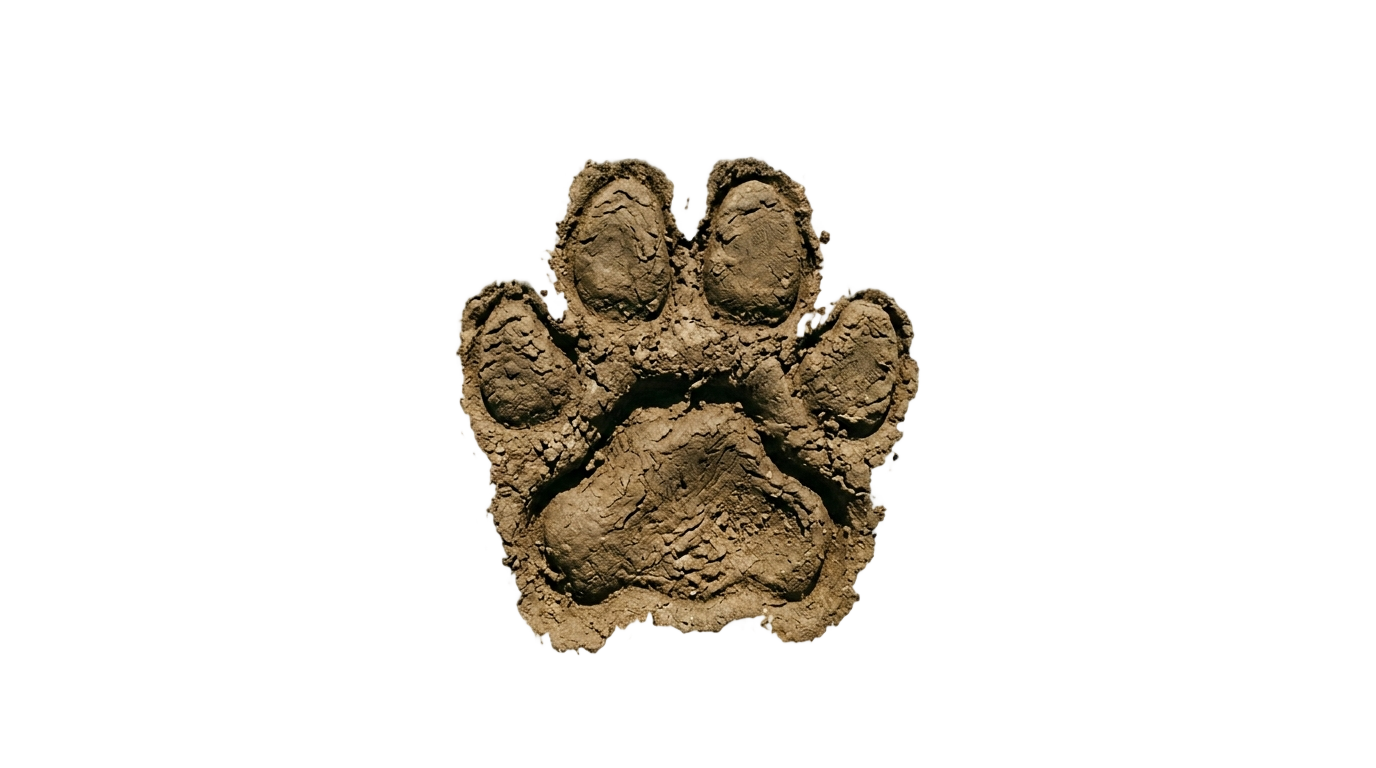 lion footprint png PNG transparent background