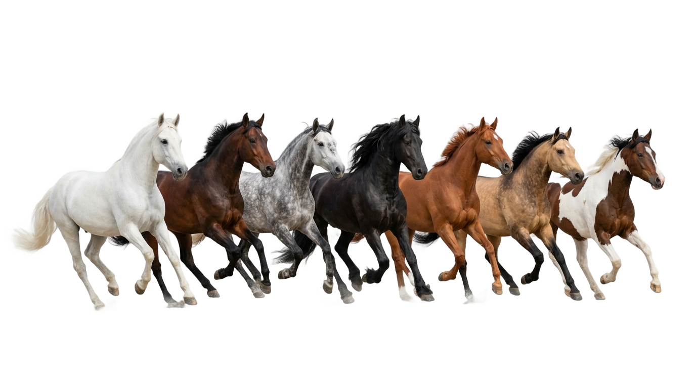 7 horse png hd PNG transparent background