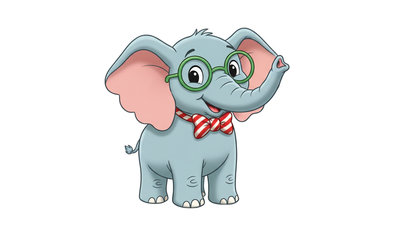 edmond elephant png PNG transparent background